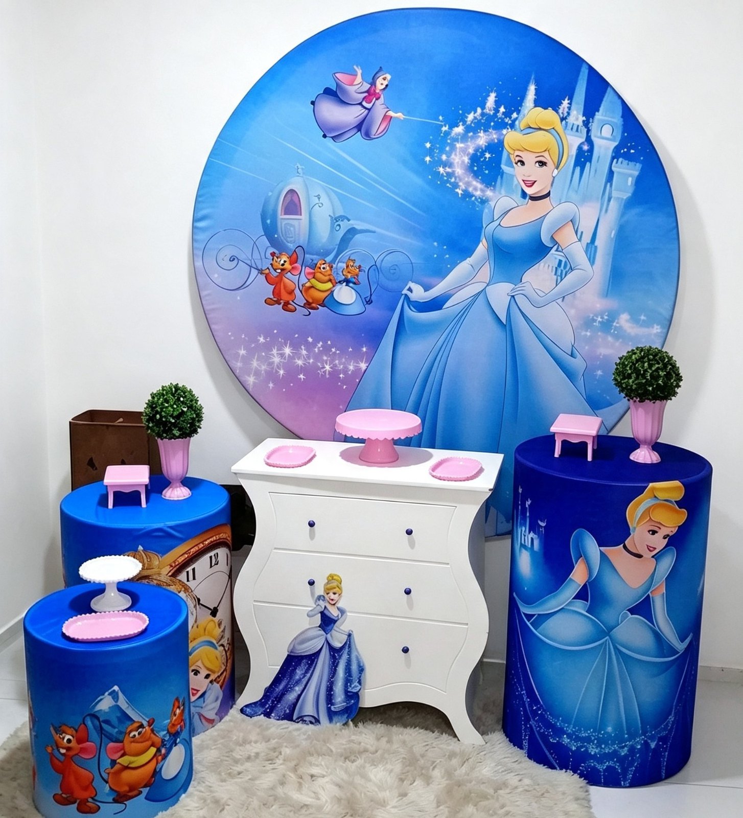 D+ Encanto Decoração de Festas Pegue e Monte
