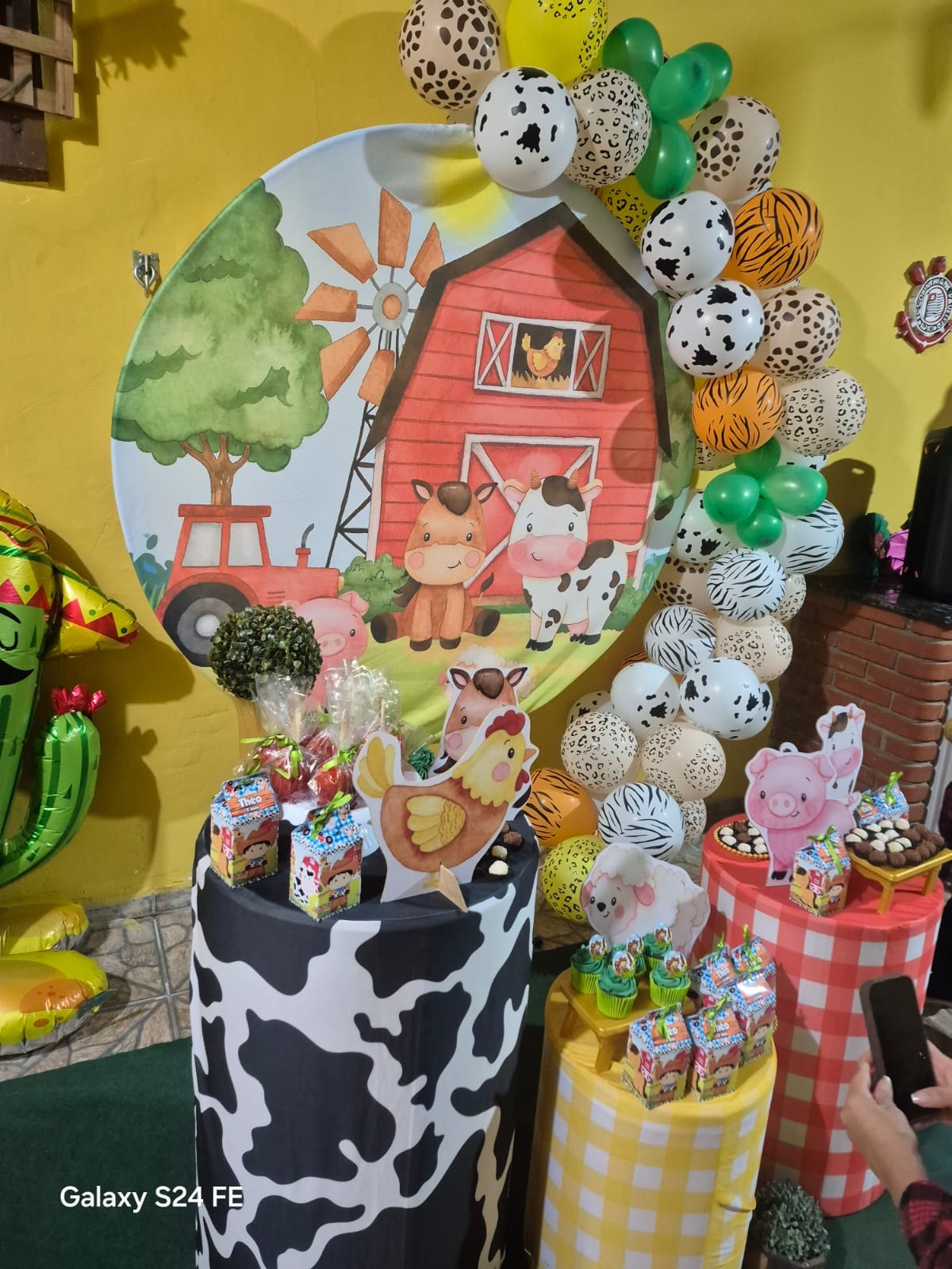 D+ Encanto Decoração de Festas Pegue e Monte