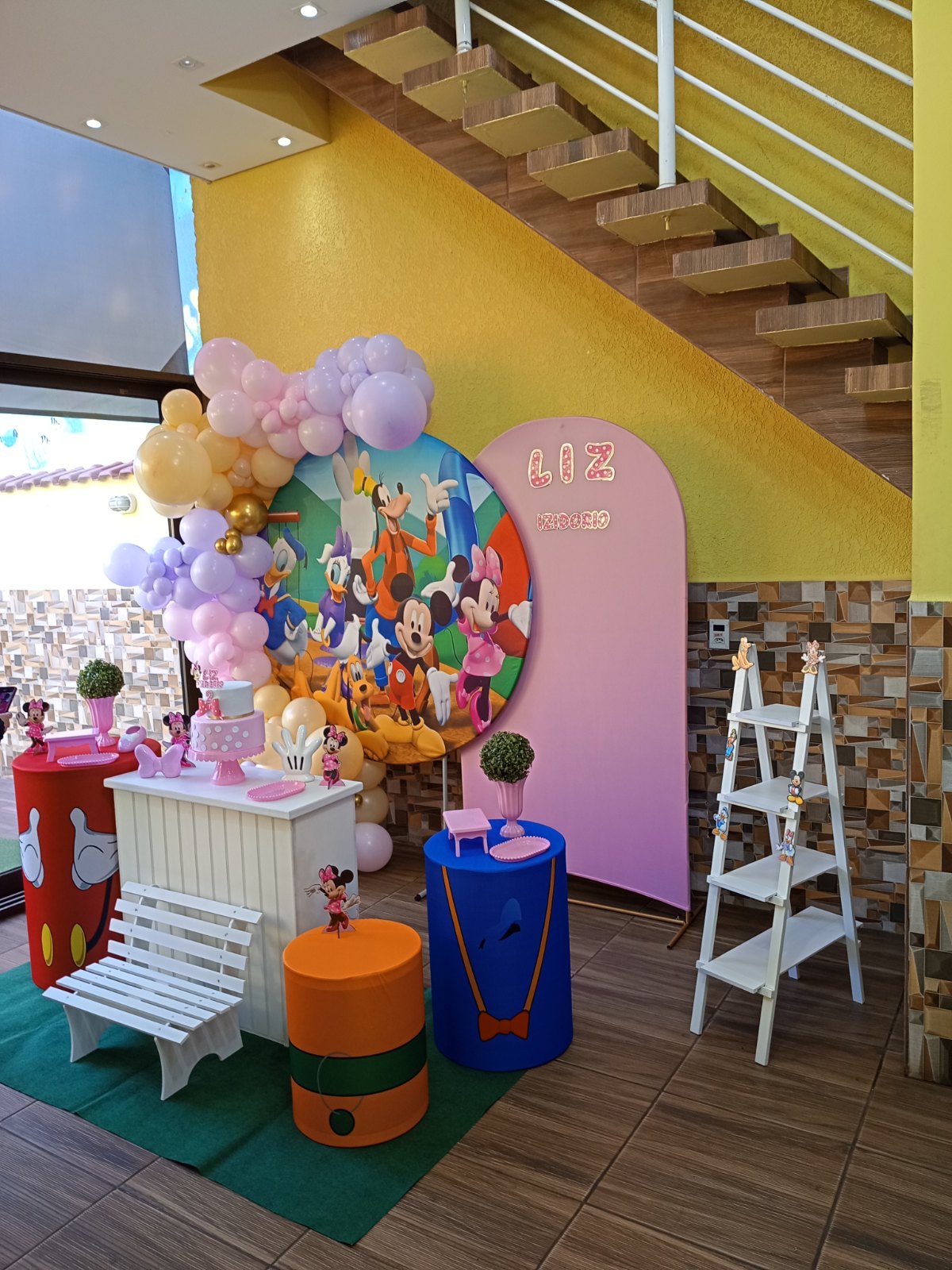 D+ Encanto Decoração de Festas Pegue e Monte