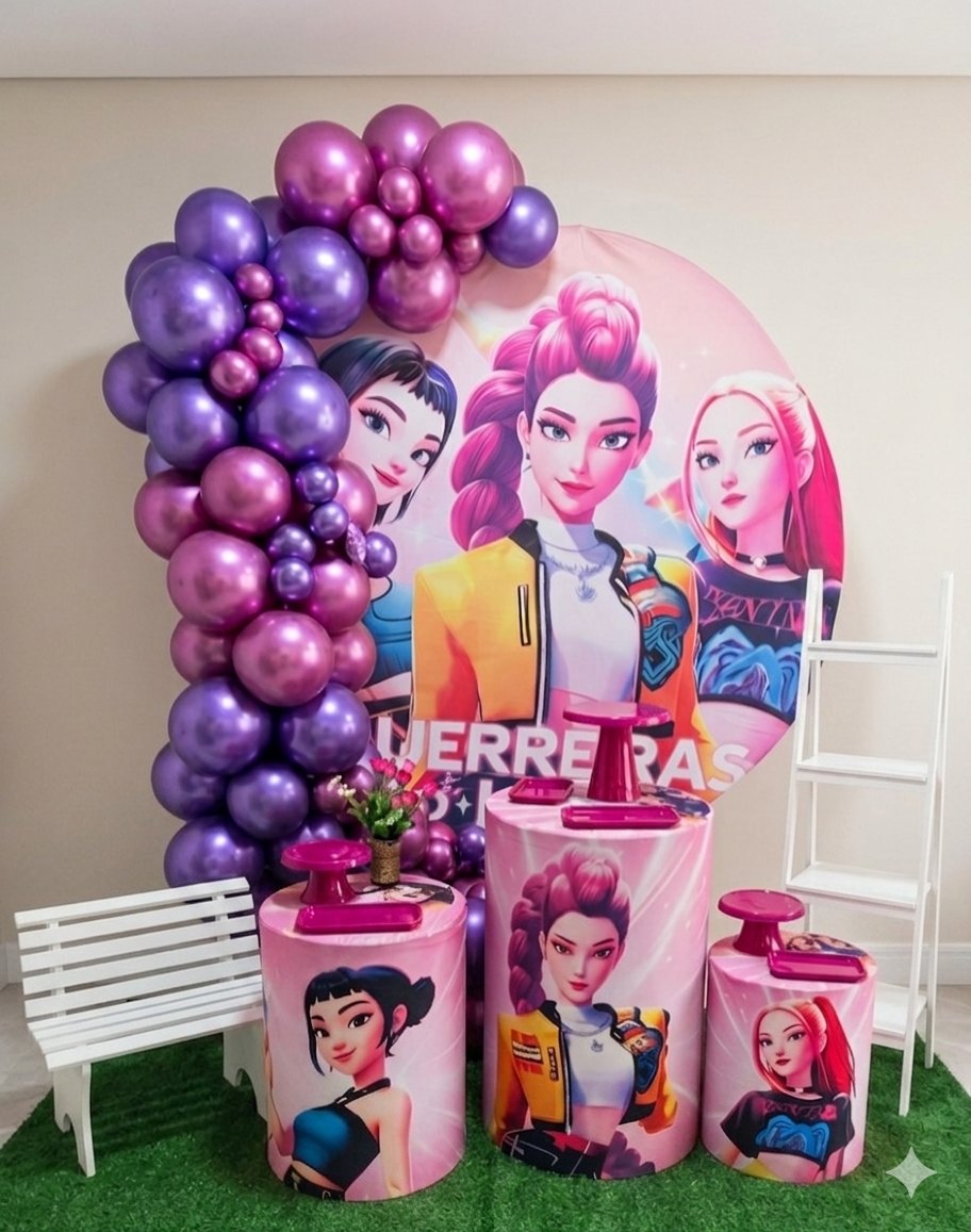 D+ Encanto Decoração de Festas Pegue e Monte