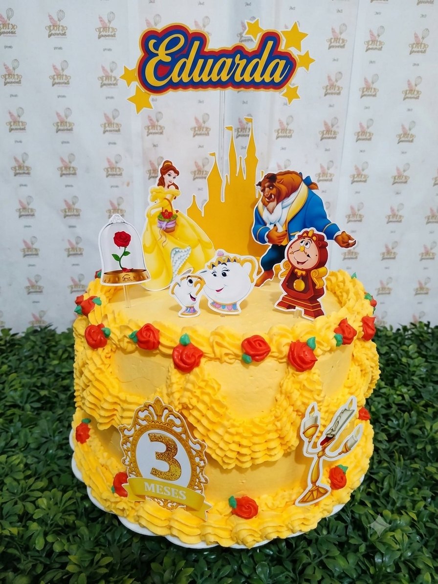 Bolo confeitado 