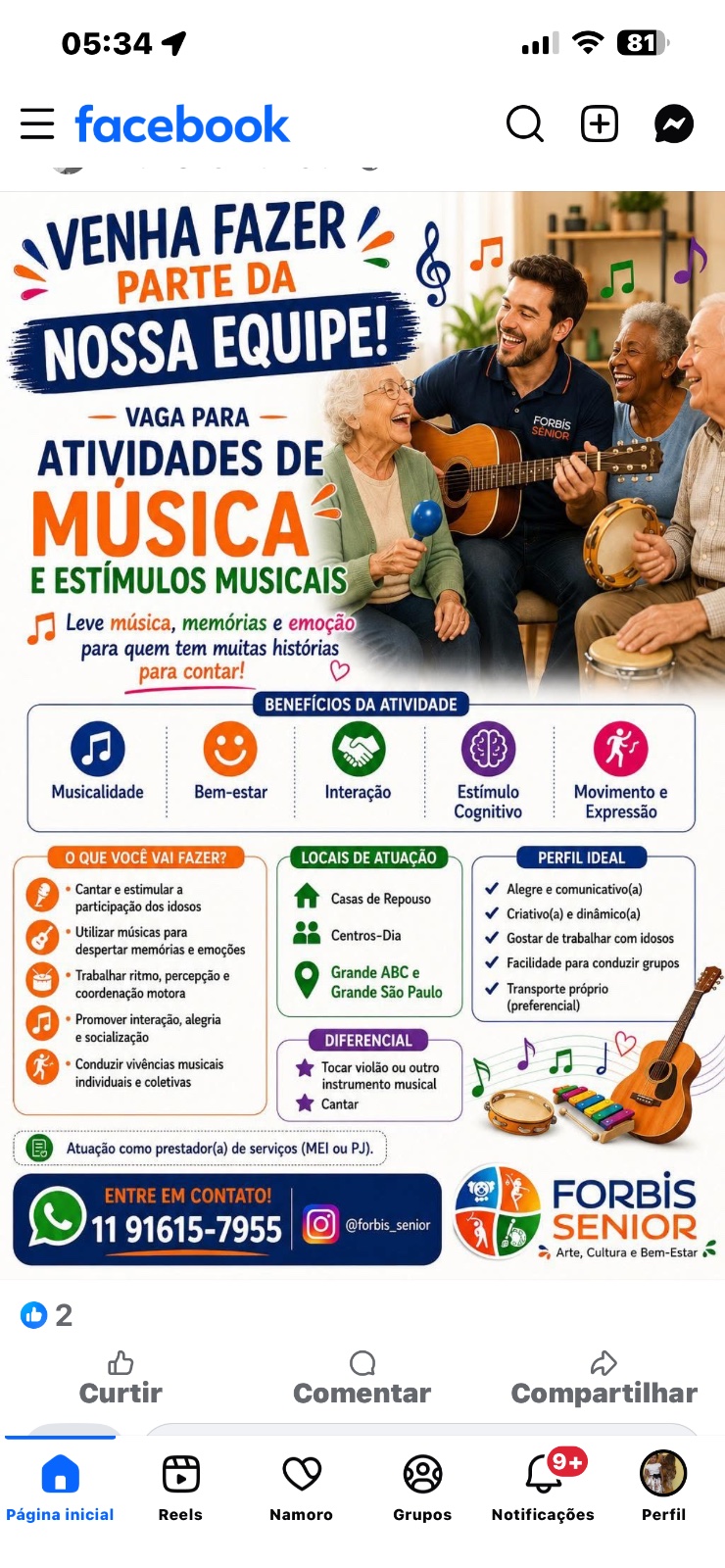 Musicoterapia e estimulação cognitiva.