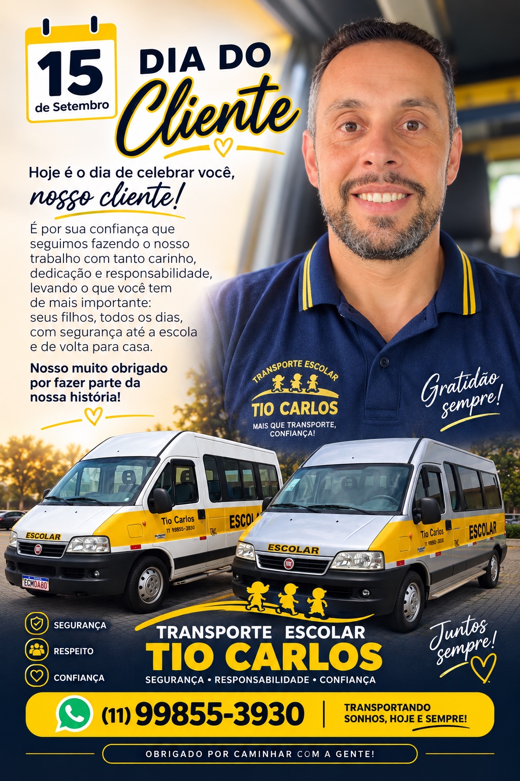 Transporte escolar Tio Carlos 