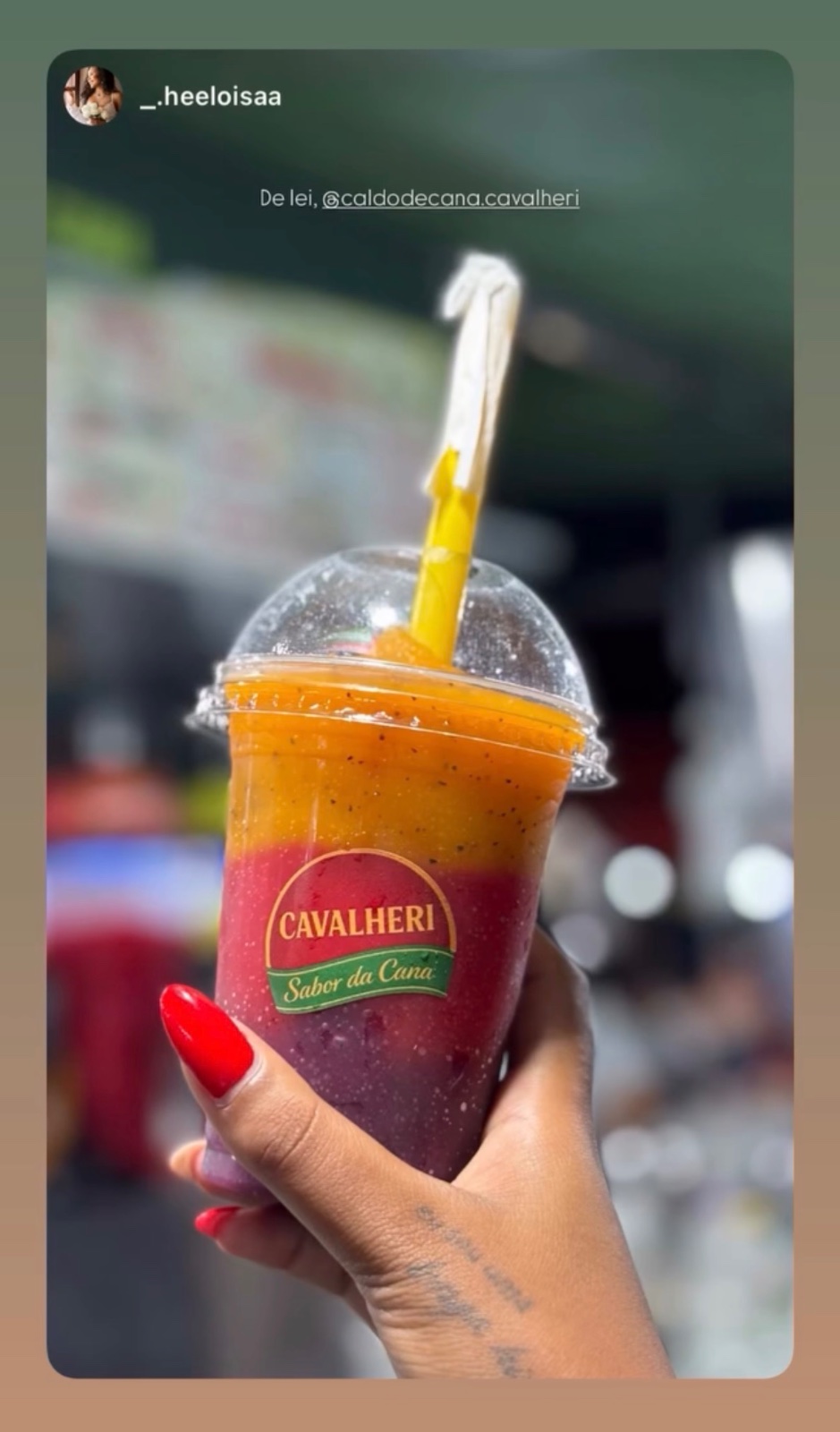 Caldo de cana cavalheri
