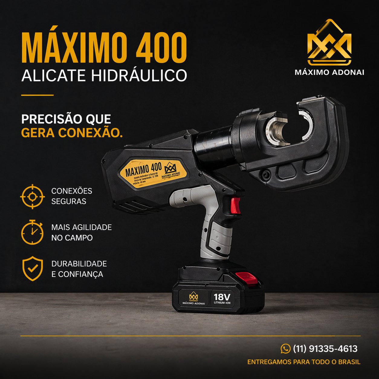 Maximo Adonai Manutenção Locação e Representação.