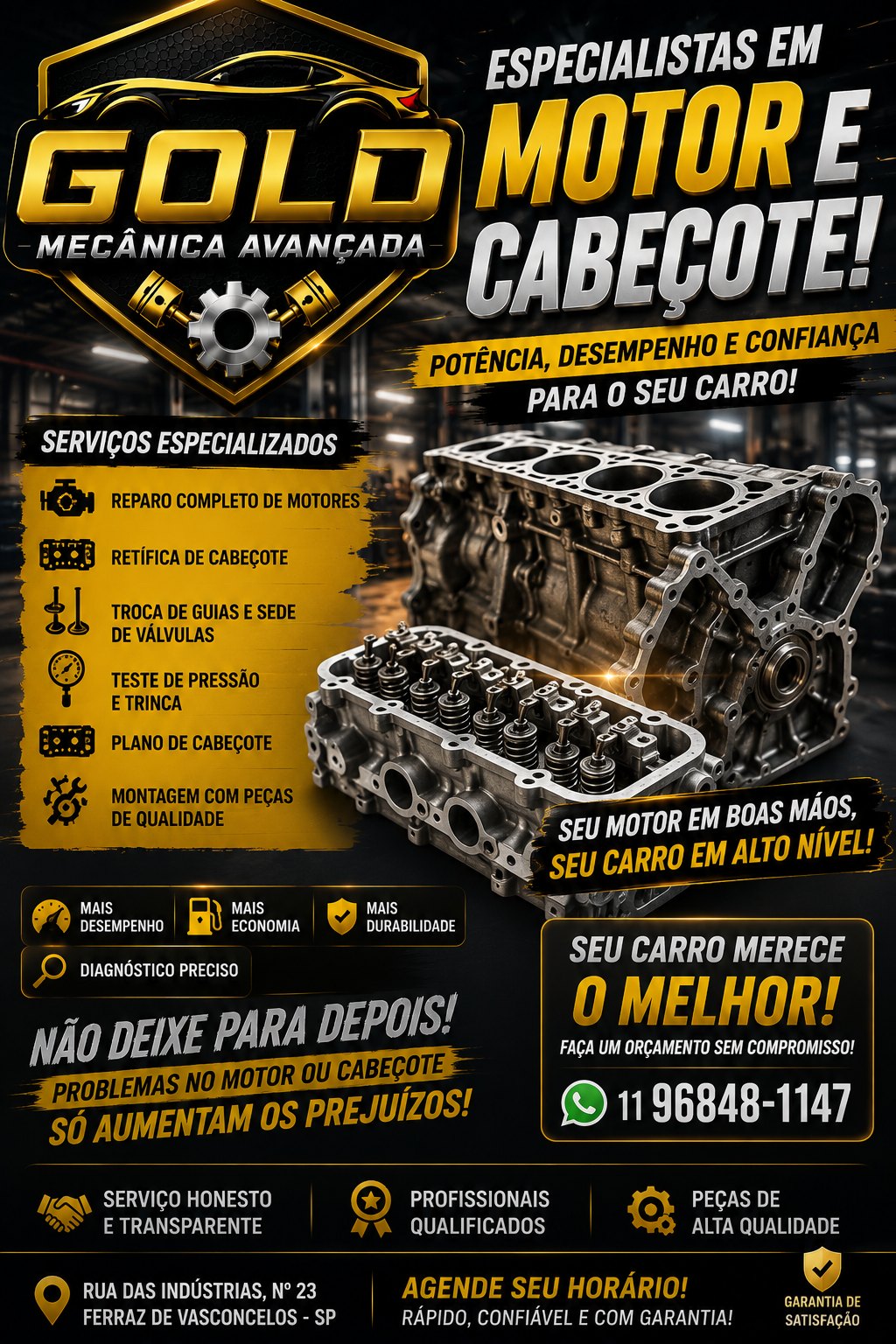 Gold mecânica avançada