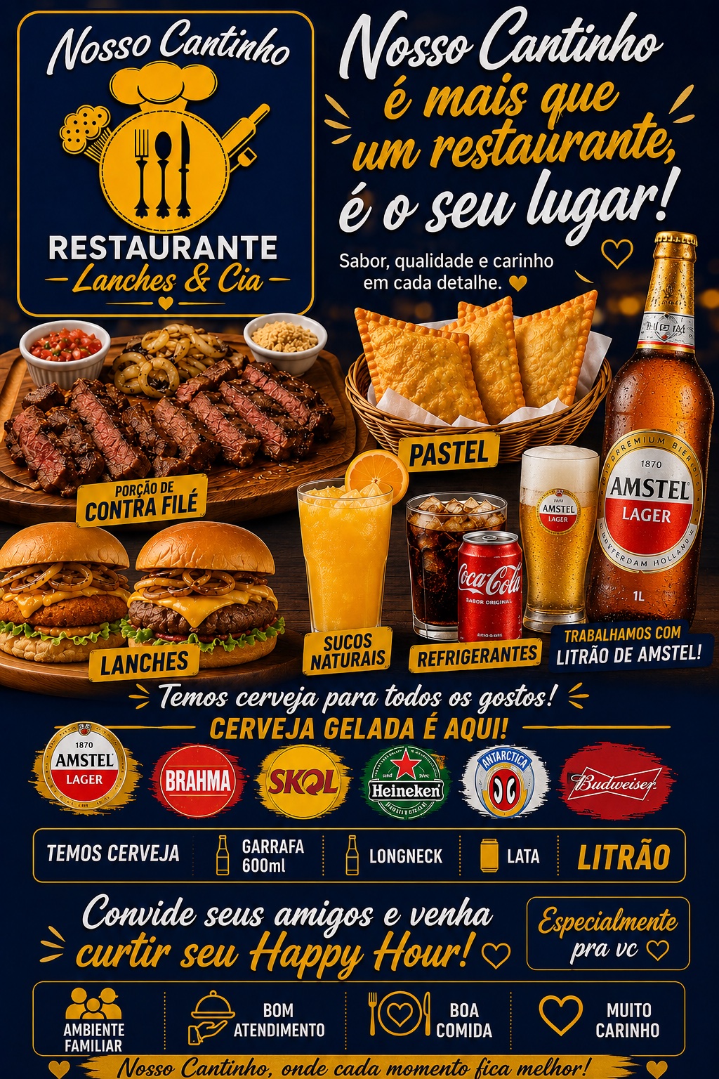 Restaurante Nosso Cantinho Lanches & Cia